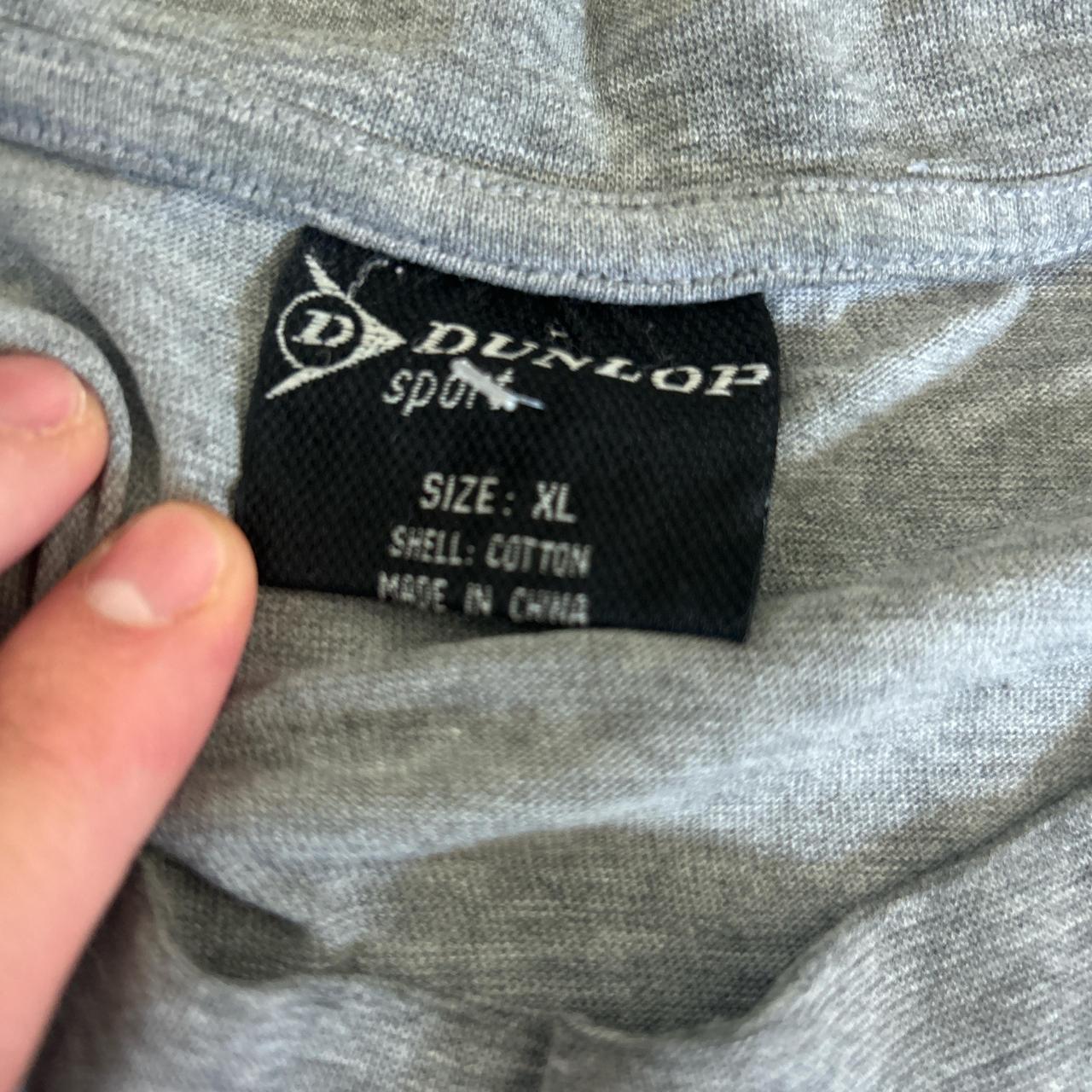 Vintage Dunlop “Addicted to Golf” T-Shirt – Grey Cotton Tee | XL | 90s Sports Graphic Golf Shirt